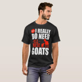 Bauer Zuchtziege Zuchtziege T-Shirt (Vorne ganz)