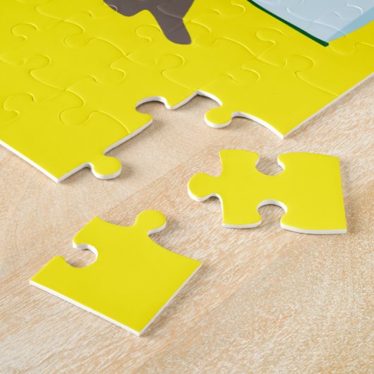 Bauer zum Schneiden von Puzzle-Bäumen Puzzle (Seite)