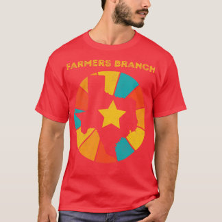 Bauer Zweig Texas Vintag gestresstes Souvenir 1 T-Shirt