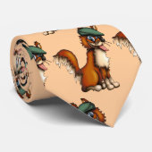 BauerFox, gemusterte Krawatte (Gerollt)