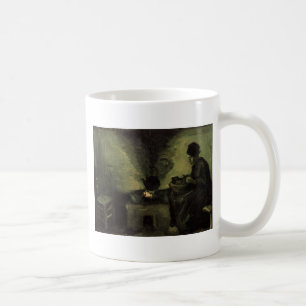 Bäuerin am Kamin Vincent van Gogh Kaffeetasse