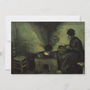 Bäuerin am Kamin von Vincent van Gogh
