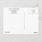 Bäuerinnen Buchbinderinnen, Vincent van Gogh Postkarte (Rückseite)