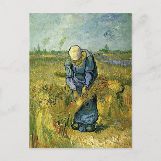 Bäuerinnen Buchbinderinnen, Vincent van Gogh Postkarte (Vorderseite)