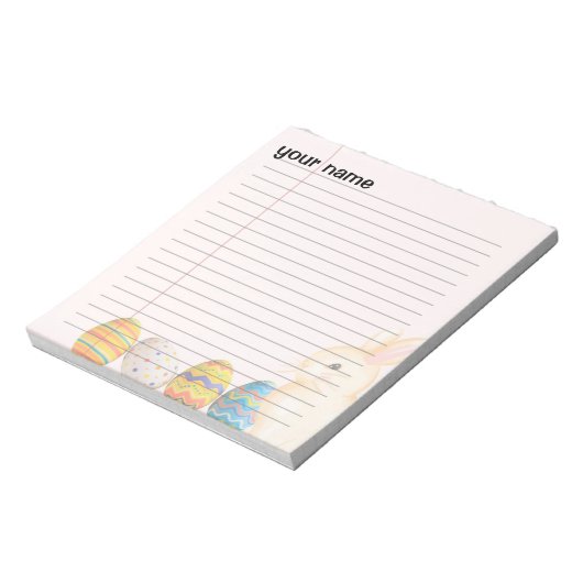 bäuerliche Osterzeit Notizblock (Rotiert)