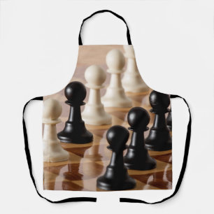 Bauern auf dem Schachbrett Schürze
