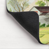 Bauern auf den Paddy-Gebieten Mousepad (Ecke)