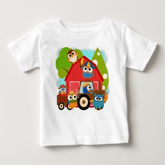 Bauern Baby T-shirt (Vorderseite)
