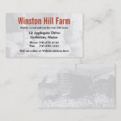 Bauern Betriebswirtschaft Visitenkarte (Vorne/Hinten)