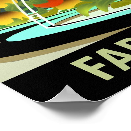 Bauern, die zum Überleben auf Mars Gewollt werden Poster (Ecke)