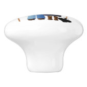 Bauern Ehefrau Queen of Spades Thunder_Cove Keramikknauf (Seitenansicht)