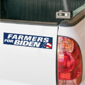 Bauern für Biden 2024 Autoaufkleber (Auf Lkw)