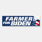 Bauern für Biden 2024 Autoaufkleber (Vorne)