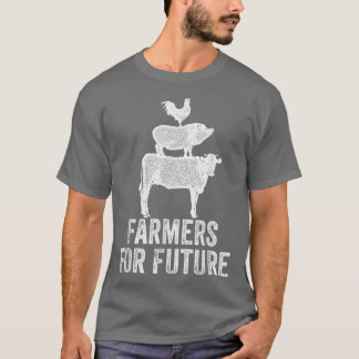 Bauern für die Demonstration von Bauern der Zukunf T-Shirt