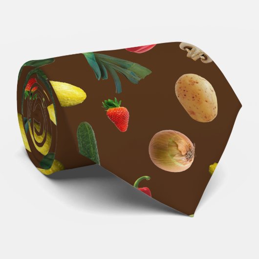 Bauern für Pflanzenmuster - Futter Krawatte (Gerollt)