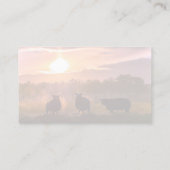 Bauern für Schafe und Läden - Visitenkarte (Rückseite)