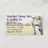Bauern für Schafe und Läden - Visitenkarte (Vorderseite)