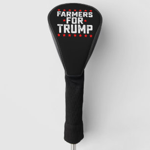 Bauern für Trump Präsidentschaftswahl Vintage Golf Headcover