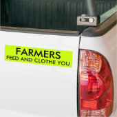 BAUERN FÜTTERN UND KLEIDEN SIE AUTOAUFKLEBER (Auf Lkw)