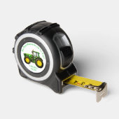 Bauern grüner Traktor Maßband (Winkel)