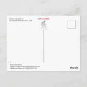 Bauern in der Galerie Postkarte (Rückseite)