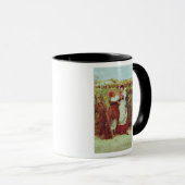 Bauern in einem Weinberg Tasse (VorderseiteRechts)