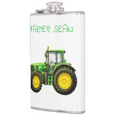 Bauern John Deere Tractor Flachmann (Links)