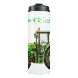 Bauern John Deere Tractor Thermosbecher