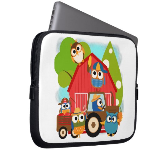 Bauern Laptopschutzhülle (Vorne Rechts)