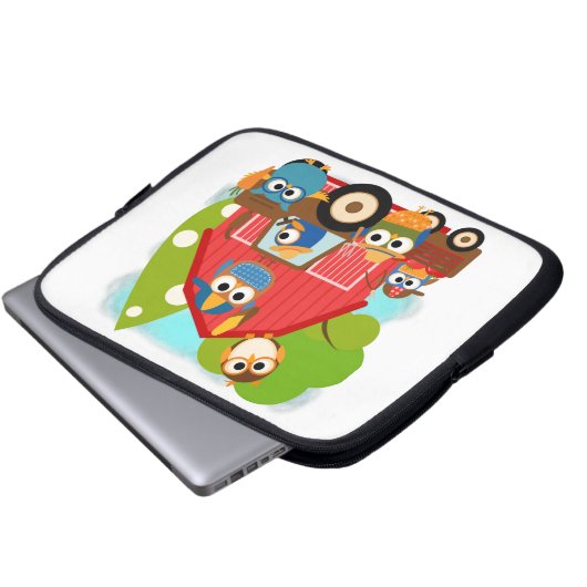 Bauern Laptopschutzhülle (Vorne Knopf)