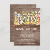 Bauern Market Baby Showbook für Baby Einladung (Vorne/Hinten)