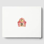 Bauern Market Baby Showbuch Gästebuch (Rückseite)