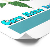 Bauern Market Fall Pumpkins White Blue Harvest Poster (Ecke)