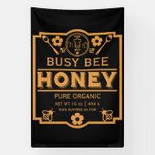 Bauern Market Honey Jar Banner (Vertikal)