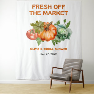 Bauern Markt Fresh off Market Brautparty Wandteppich