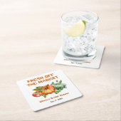 Bauern Markt frisch vor dem Brautparty des Marktes Rechteckiger Pappuntersetzer (Vor Ort)