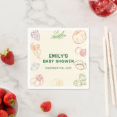 Bauern Markt Grosses Party Napkins Serviette (Beispiel)