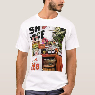 Bauern Markt mit Frischprodukten T-Shirt