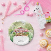 Bauern mit bunten Karotten Pappteller (Party)