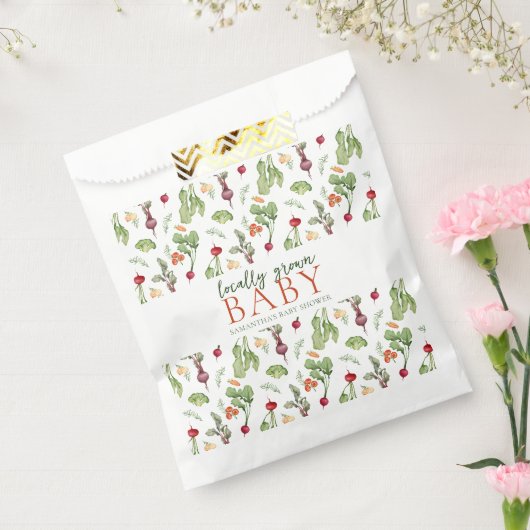 Bauern mit Gemüse auf dem Markt für selbst gezücht Geschenktütchen (Versiegelt)