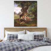 Bauern mit Siesta, 1841 Leinwanddruck (Insitu (Schlafzimmer))