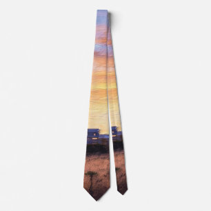 Bauern Morning Painterly Neck Tie Krawatte