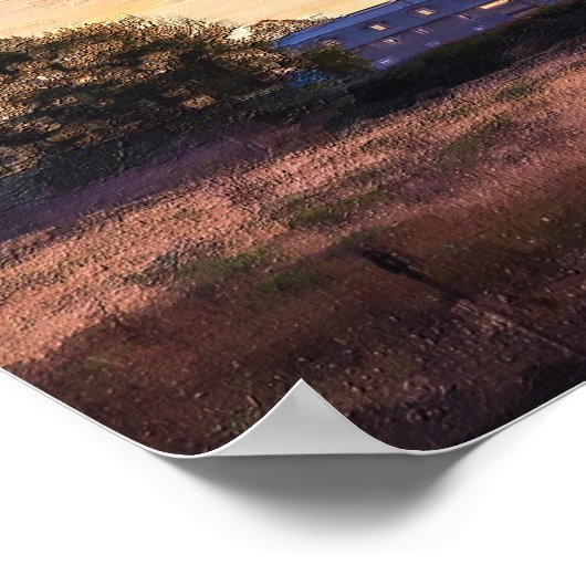 Bauern Morning Painterly Poster (Ecke)