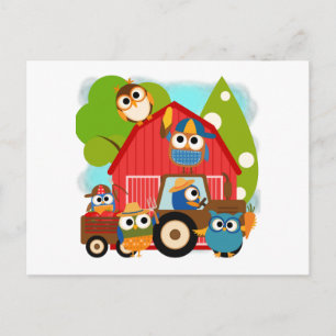 Bauern Postkarte