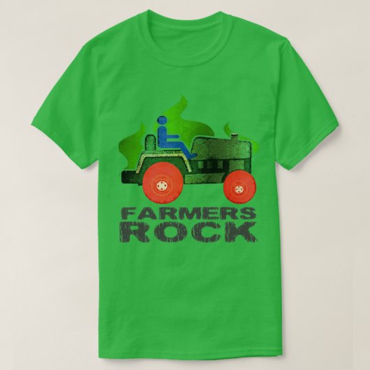 Bauern Rock T-Shirt (Design vorne)