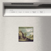 Bauern spielen Boules Magnet (In Situ (Geschirrspüler))