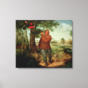 Bauern und Birdnester, 1568 Leinwanddruck