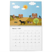 Bauern- und Dorfgemeinschaftskalender Kalender (Feb 2027)