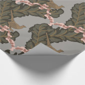 Bauern und rosa Ribbons Geschenkpapier (Ecke)
