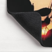 Bauern und Sonnenuntergänge Mousepad (Ecke)